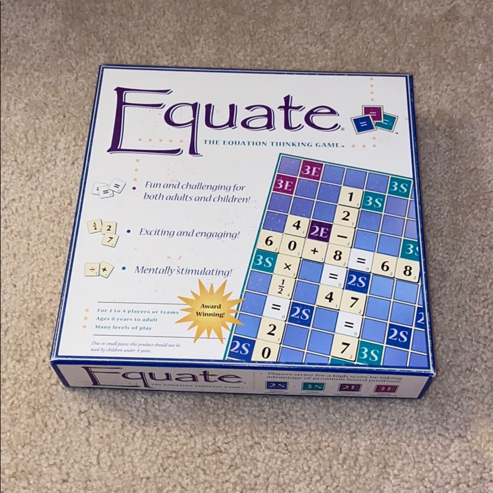 Equate board game